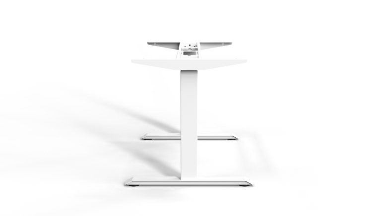 Premium Standing Desk Frames - White - Navodesk