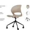 Navodesk VIS Chairs Specifications - Navodesk