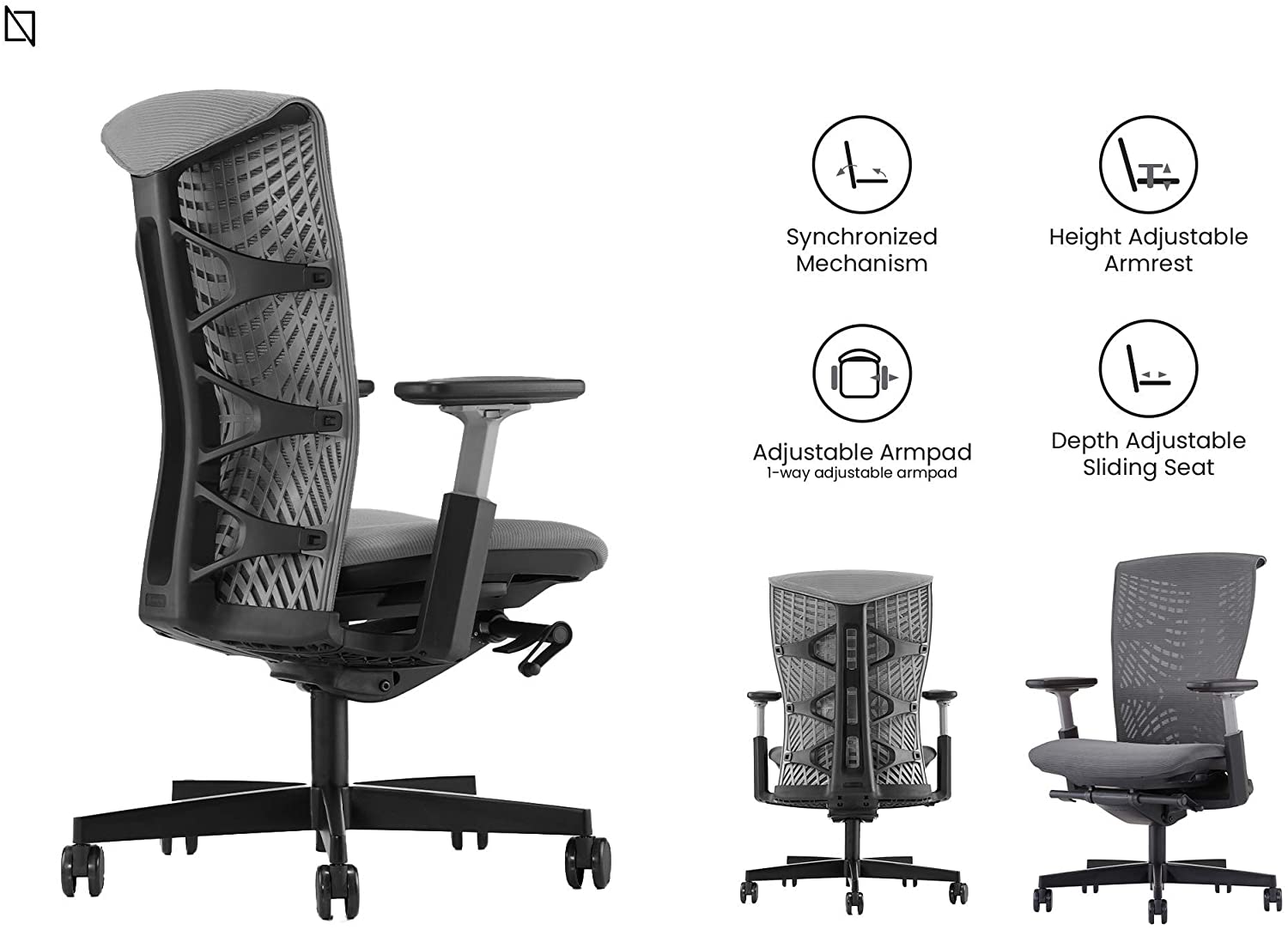 Icon Chair Specifications - Navodesk