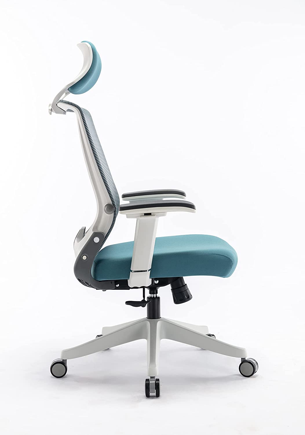 KIKO Chair, Ergonomic Folding Design, Premium Office & Computer Chair by Navodesk (MARINE BLUE)