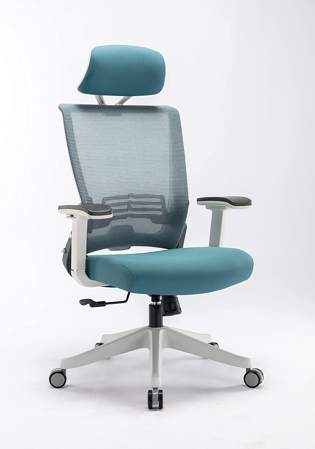 KIKO Chair, Ergonomic Folding Design, Premium Office & Computer Chair by Navodesk (MARINE BLUE)