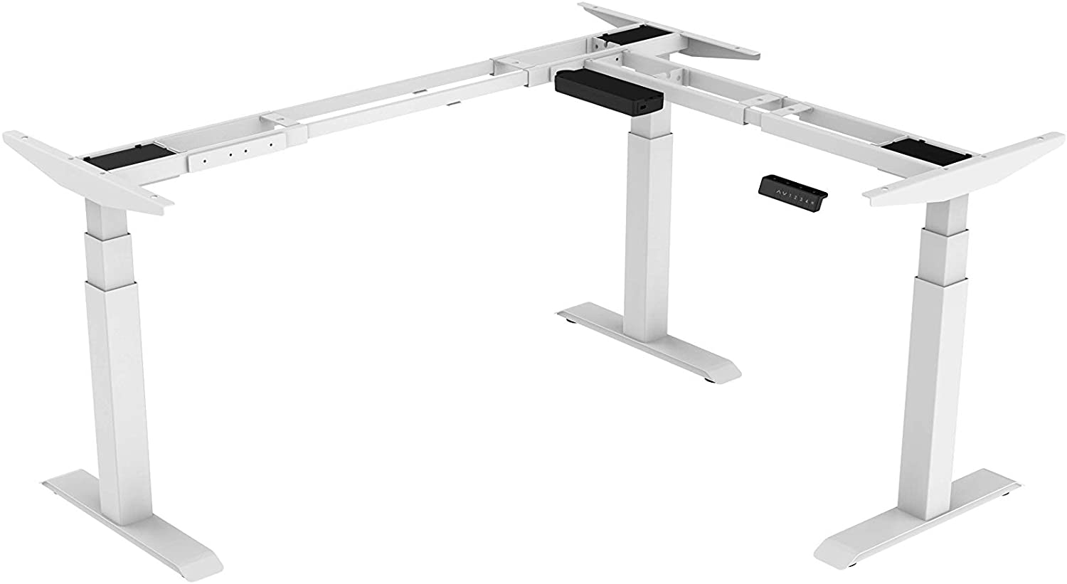 L Shaped Standing Desk Frame - Navodesk