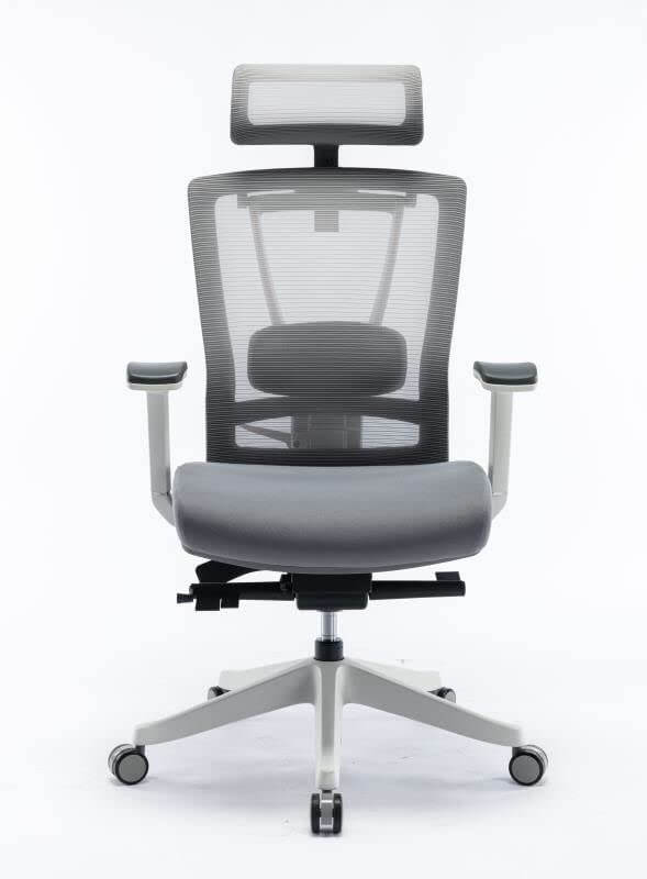 Office Chair | HALO Chair Premium Ergonomic Gaming & Office Chair with Multi Adjustable Features by Navodesk Grey
