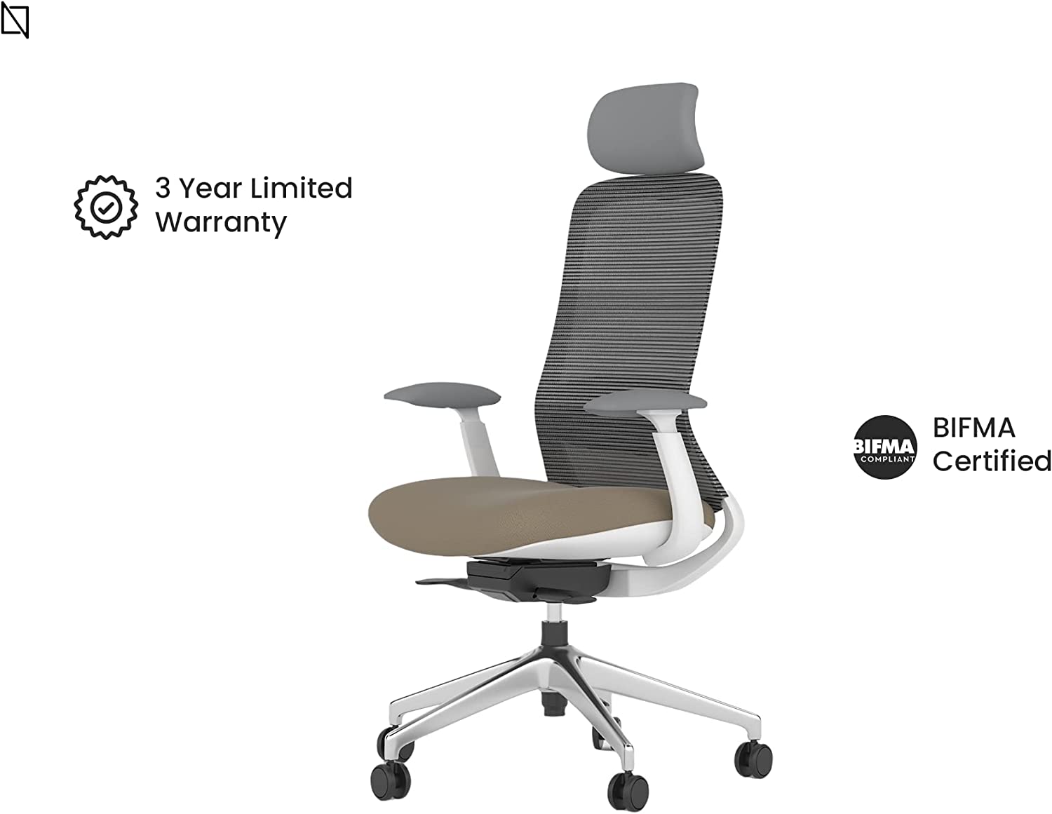 NIO Chair, Ergonomic Design, Premium Office & Computer Chair with adjustable features by Navodesk Dubai