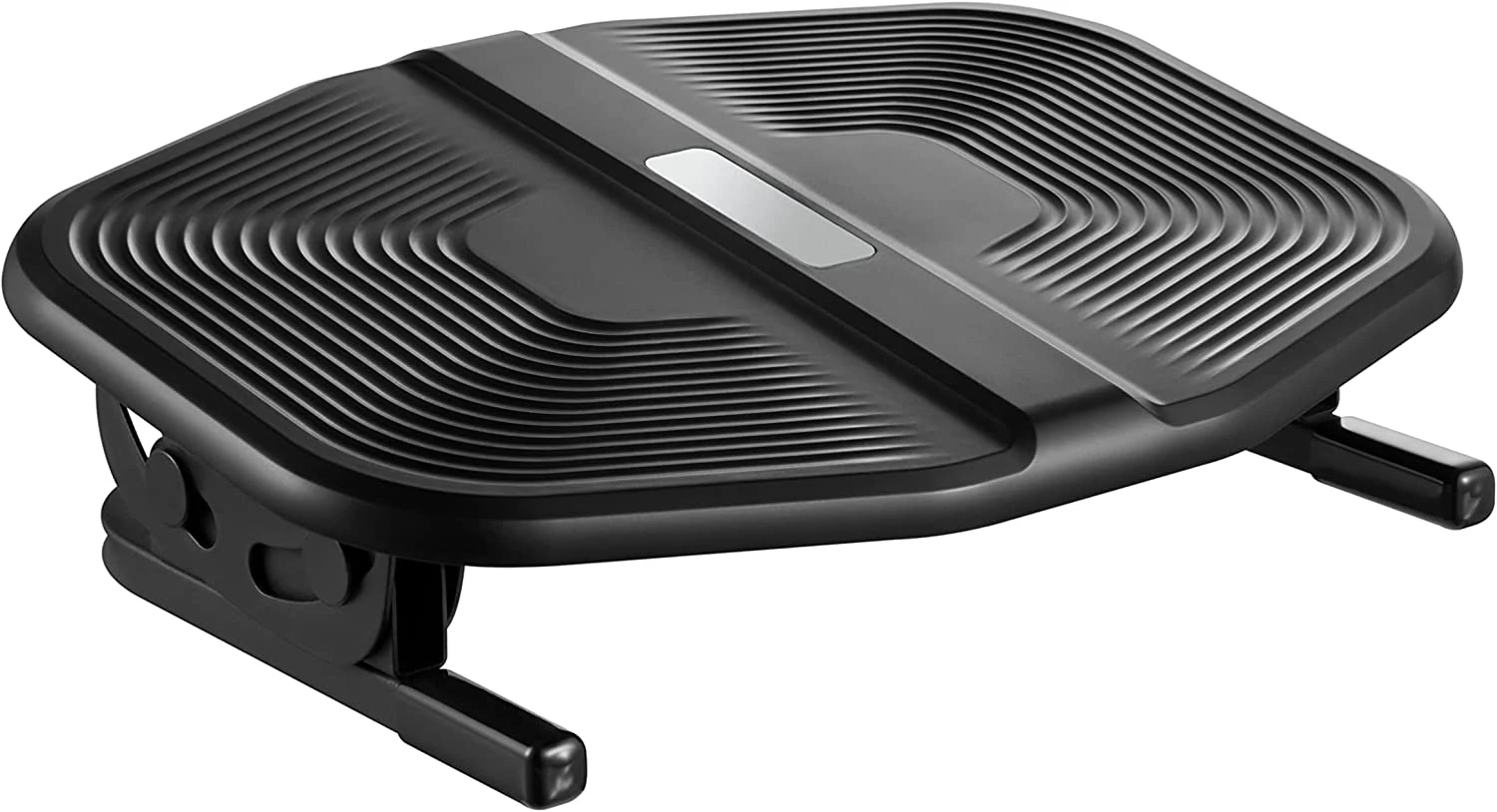 Navodesk-Premium-Ergonomic-Under-Desk-Footrest-with-Tilt-Function-Non-Skid-Surface-Model-B-Black